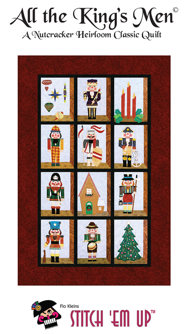All the Kings Men Nutcracker Quilt Pattern